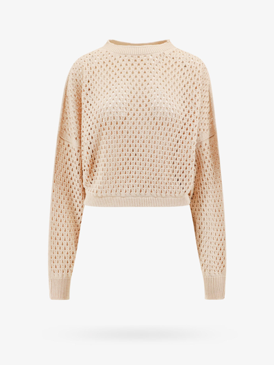 Semicouture Sweater In Beige