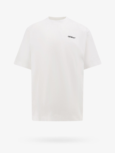 Off-white T-shirt In White,black