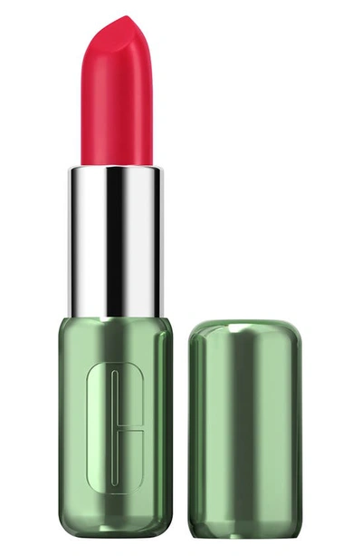 Clinique Pop Longwear Lipstick In Peppermint Pop