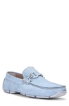 Donald Pliner Dacio Perforated Bit Loafer In Sky
