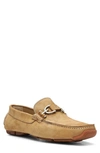 Donald Pliner Dacio Perforated Bit Loafer In Sand