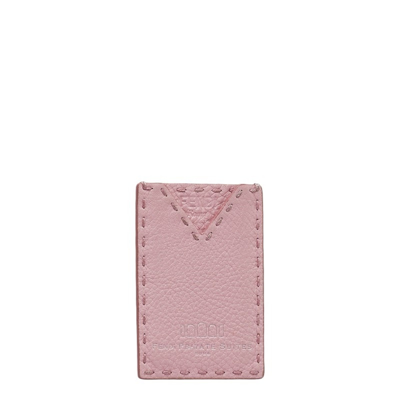 Fendi Porte-cartes Pink Leather Wallet  ()