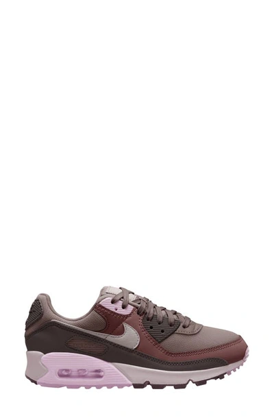 Nike Air Max 90 Sneaker In Smokey Mauve/platinu