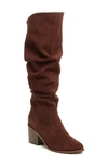 Kelsi Dagger Brooklyn Easton Slouch Knee High Boot In Chocolate