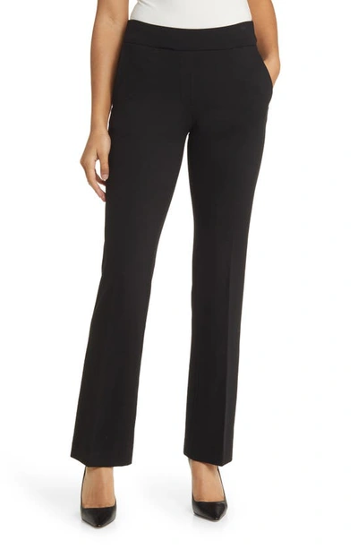 Anne Klein Pull-on Trousers In Anne Black