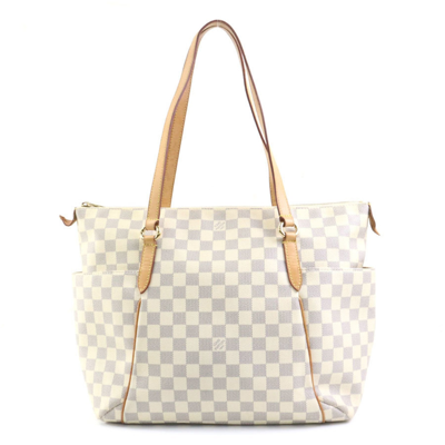 Pre-owned Louis Vuitton Totally Turquoise Canvas Tote Bag ()