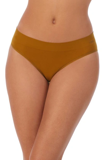 DKNY Intimates SEAMLESS LITEWEAR - Thong - incnse/gold-coloured