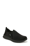 Ryka Revive Slip-on Sneaker In Black Mesh Fabric