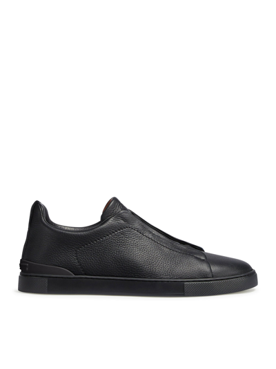 Zegna Shoes Sneakers Low-top In Black