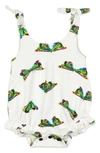 L'OVEDBABY L'OVEDBABY X 'THE VERY HUNGRY CATERPILLAR™ BUTTERFLY SLEEVELESS ORGANIC COTTON BODYSUIT