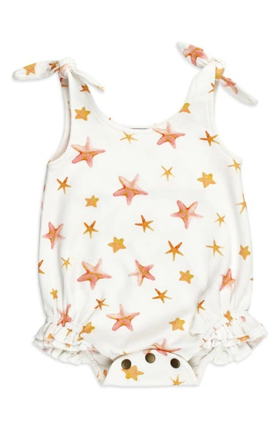 L'ovedbaby Babies' Starfish Sleeveless Organic Cotton Bodysuit