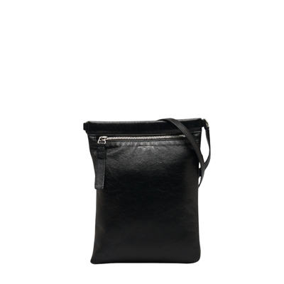 Saint Laurent Black Leather Shoulder Bag ()