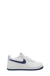 Nike Kids' Air Force 1 Sneaker In White/navy