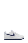Nike Air Force 1 Lv8 Low-top Sneakers In White/ Midnight Navy/ Grey