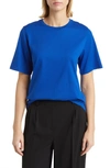 Nordstrom Cotton Crewneck T-shirt In Blue Surf