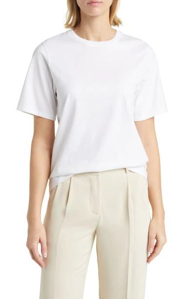 Nordstrom Cotton Crewneck T-shirt In White