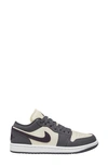 Jordan Air  1 Low Sneaker In Sail/ Off Noir/ Grey/ White