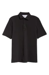 Brunello Cucinelli Cotton Piqué Polo In C101 Nero