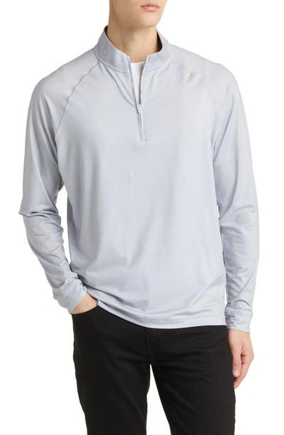 Johnnie-o Gainey Quarter Zip Pullover In Seal