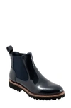 Softwalk Indy Chelsea Boot In Navy Patent