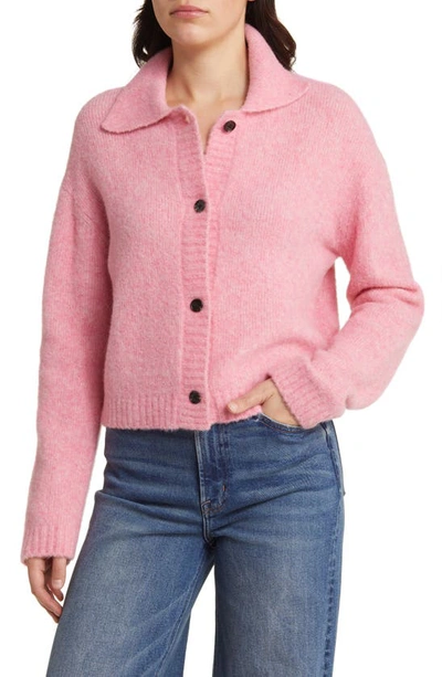 Rails Amber Wool-blend Cardigan In Pink