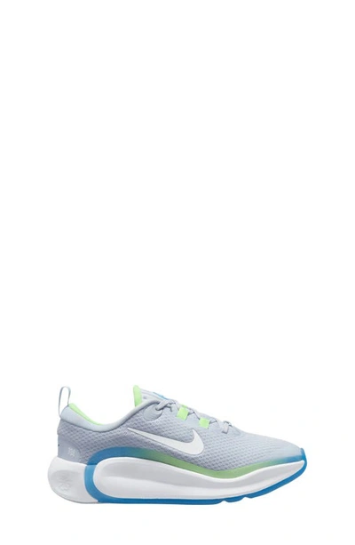 Nike Kidfinity Trainer In Football Grey/white/barely Volt