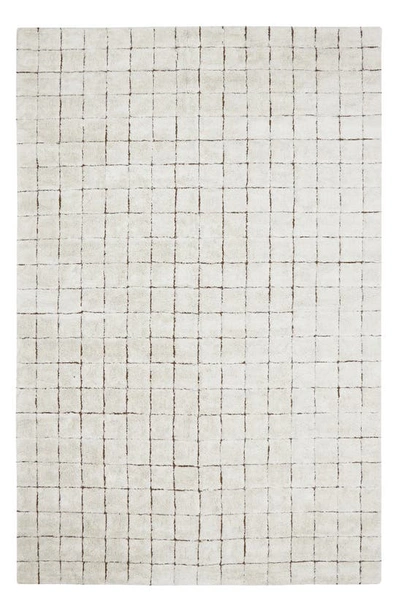 Lorena Canals Washable Rug Mosaic In Ivory/natural