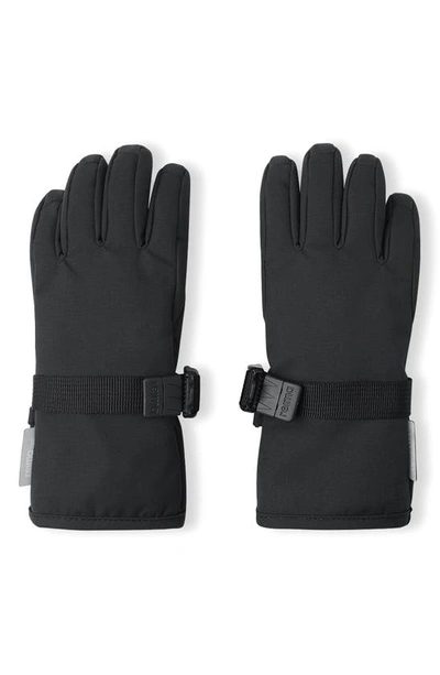 Reima Kids' Tec Waterproof Gloves In Black