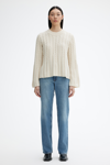 HOUSE OF DAGMAR FADED CABLE KNIT