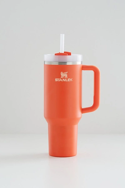 Stanley Quencher 2.0 Flowstate 40 oz Tumbler In Tigerlily At Urban Outfitters In Orange