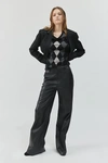 PISTOLA LANA FAUX LEATHER PANT IN BLACK, WOMEN'S AT URBAN OUTFITTERS