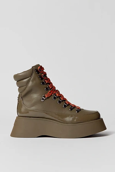 Circus Ny By Sam Edelman Gail Lace-up Boot In Moss, Women's At Urban Outfitters