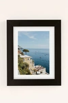Urban Outfitters Erin Champ Positano Art Print In Modern Black At