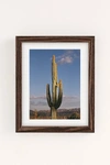 Urban Outfitters Emilina Filippo I Found Love In Yucca Valley Art Print In Walnut Wood Frame At