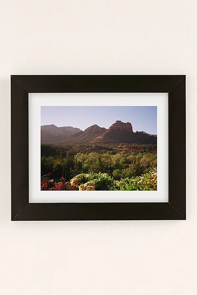 Urban Outfitters Emilina Filippo Sedona Sunrise Art Print In Black Matte Frame At  In Multi