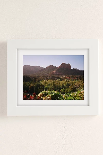 Urban Outfitters Emilina Filippo Sedona Sunrise Art Print In Modern White At