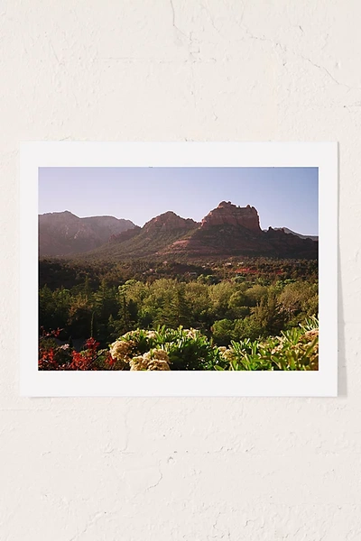 Urban Outfitters Emilina Filippo Sedona Sunrise Art Print At  In Green