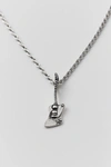 URBAN OUTFITTERS ELECTRIC GUITAR PENDANT NECKLACE IN SILVER, MEN'S AT URBAN OUTFITTERS