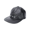 OFF-WHITE BLACK LEATHER HATS & CAP