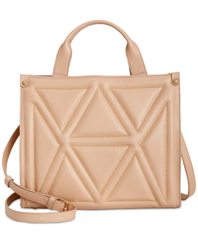 Inc International Concepts Caitlinn Trapunto Tote, Created For Macy's In Corn Husk
