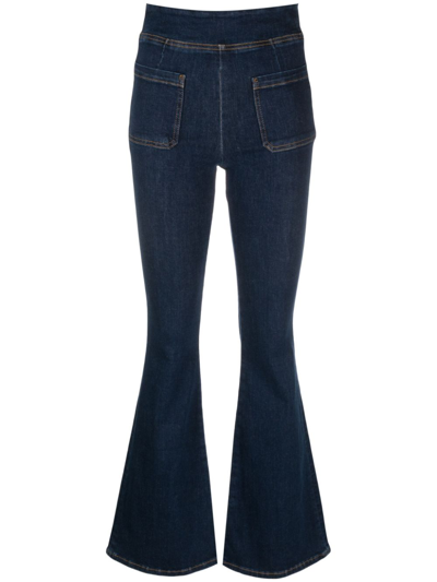 Frame Blue The Bardot Jetset Flared Jeans