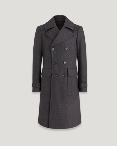 Belstaff Milford Coat In Charcoal