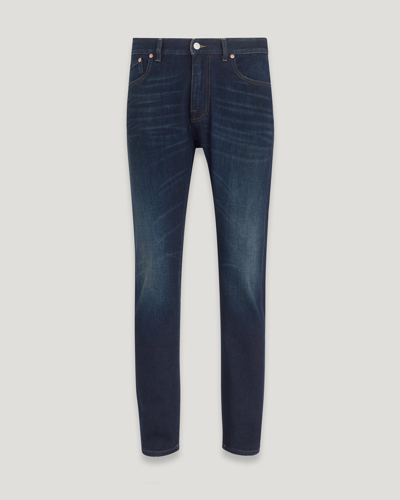 Belstaff Longton Slim Comfort Stretch Jeans In Antique Indigo Wash