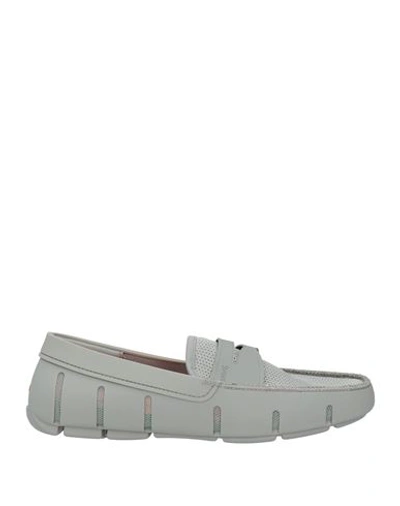 Swims Man Loafers Grey Size 7 Rubber