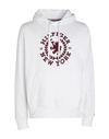 Tommy Hilfiger Man Sweatshirt White Size Xl Cotton In White