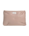 Maison Margiela Woman Handbag Light Brown Size - Ovine Leather, Bovine Leather, Brass, Zinc, Copper In Beige