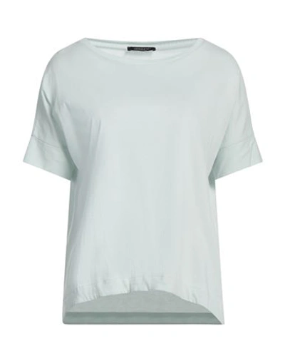 Aragona Woman T-shirt Light Green Size 8 Cotton