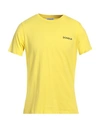 Dondup Man T-shirt Yellow Size Xxl Cotton