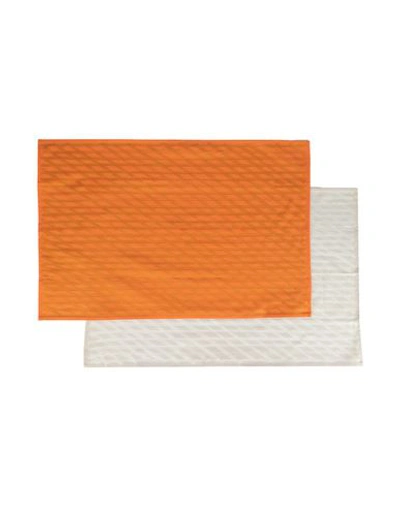 Hay Placemat And Runner Orange Size - Cotton