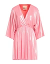 Aniye By Woman Mini Dress Pink Size 6 Polyester, Elastane